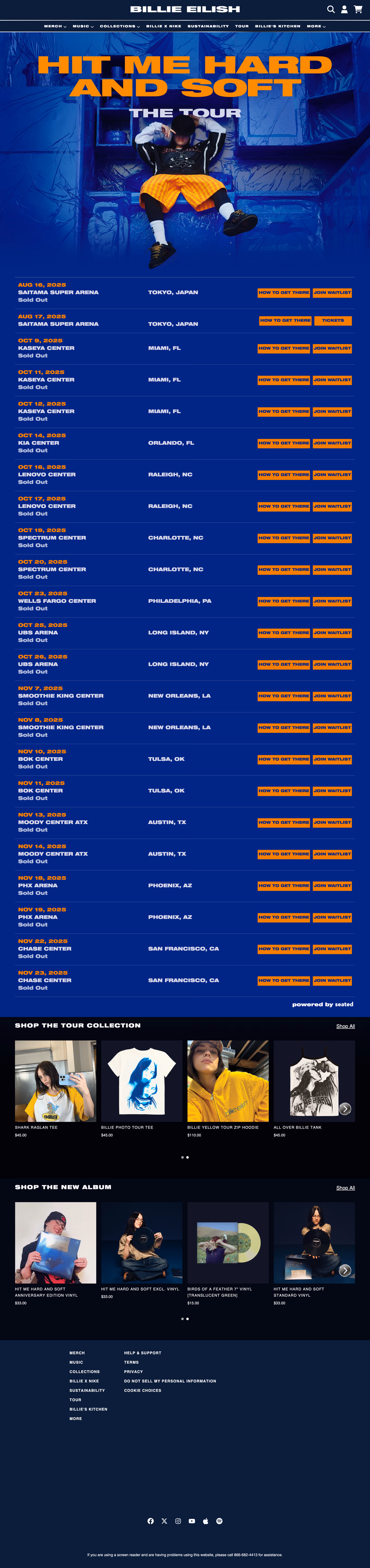 Billie Eilish - Tour