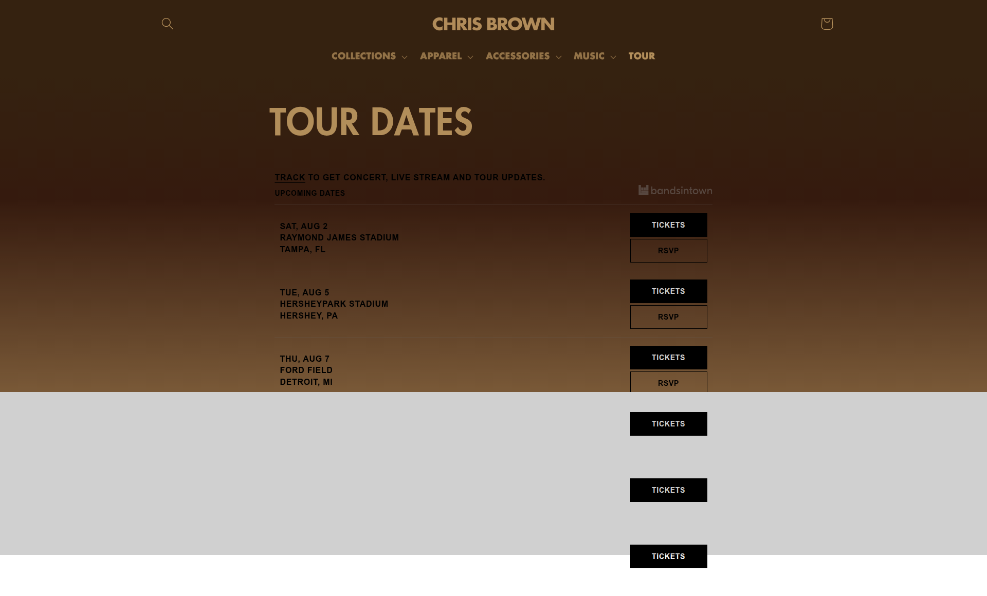 Chris Brown - Tour