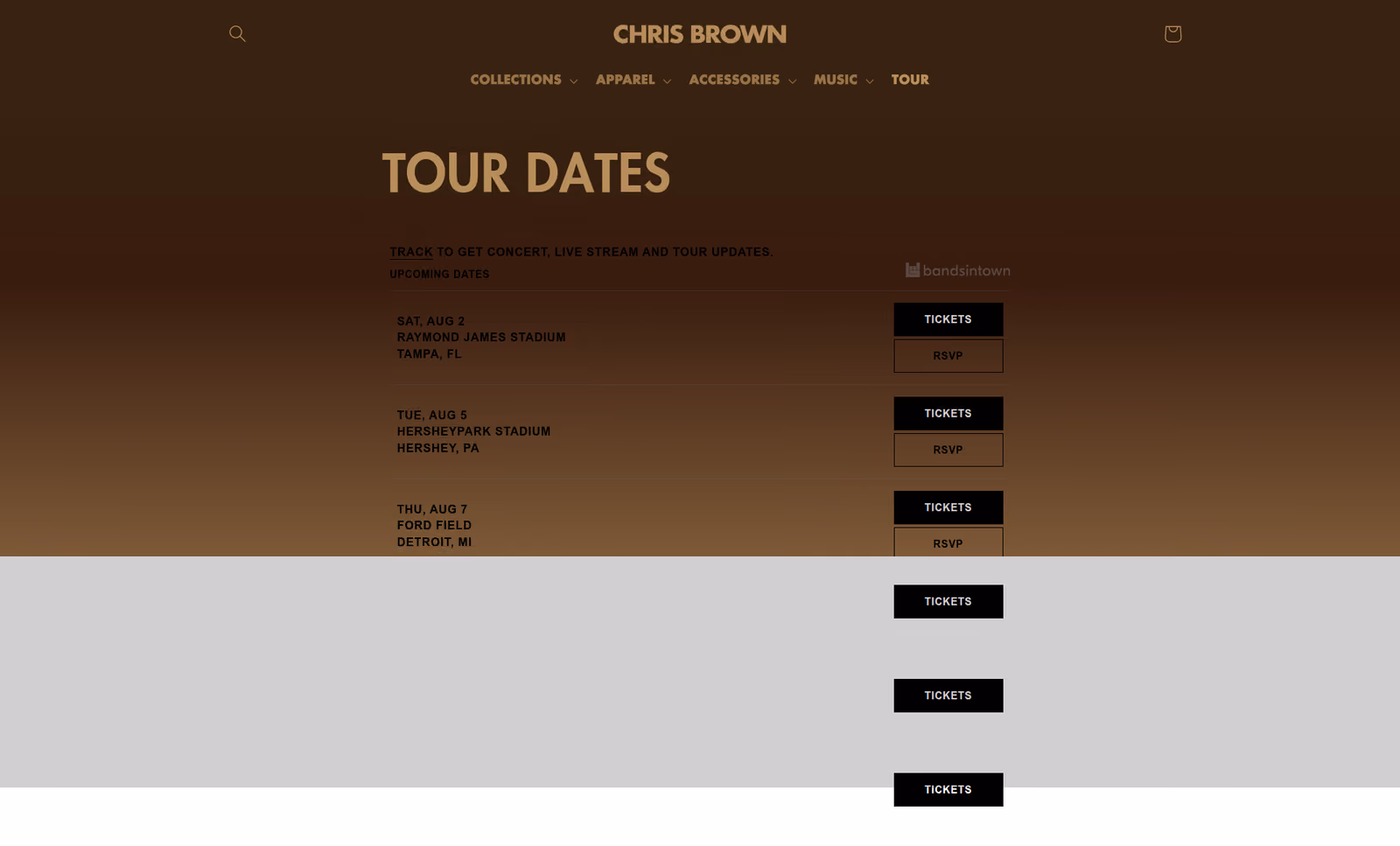 Chris Brown - Tour
